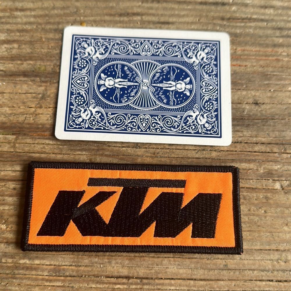 KTM Sew On Patch - Picture 2 of 3